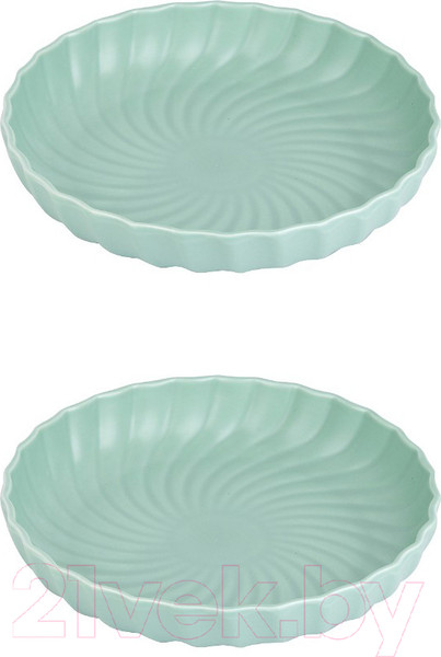 Изображение товара Набор тарелок Nouvelle Fresh Taste / 1730274-Н2 (Green)