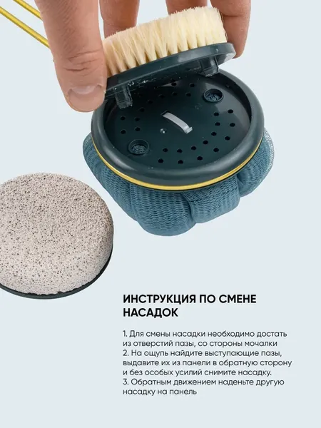 Изображение товара Набор мочалок для тела La and Te beaute LT-BCA3