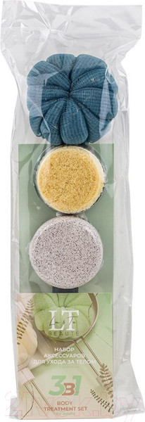 Изображение товара Набор мочалок для тела La and Te beaute LT-BCA3