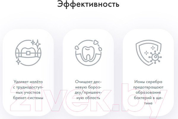 Изображение товара Зубная щетка монопучковая Splat Smilex Ortho+ со сменными головками