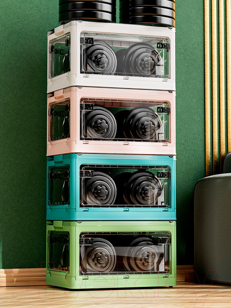 Изображение товара Контейнер для хранения Happy Home HH-016 (40л, зеленый)