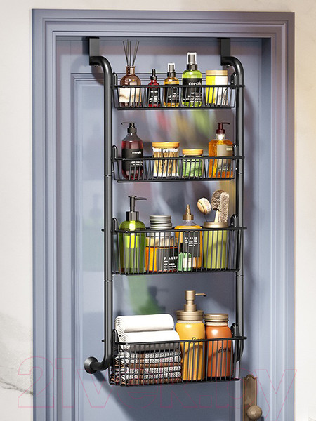 Изображение товара Полка для ванной Happy Home HH-037 (черный)