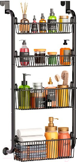 Изображение товара Полка для ванной Happy Home HH-037 (черный)