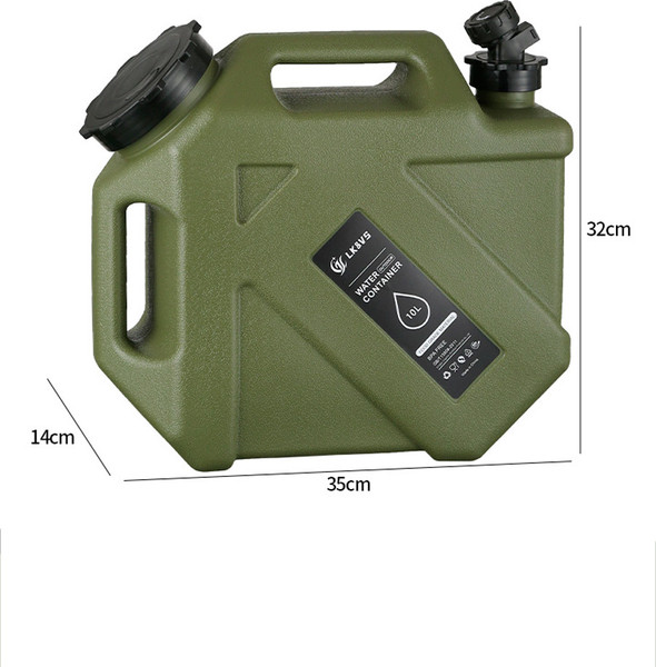 Изображение товара Канистра пластиковая Happy Home Для воды портативная / HH-046