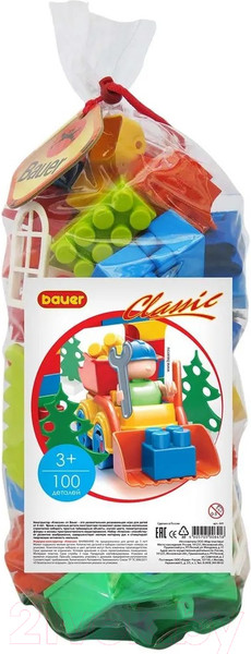 Изображение товара Конструктор Bauer Classic 3+ для мальчиков / 641