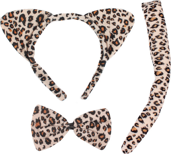 Изображение товара Набор карнавальный Darvish Леопард / DV-H-1804 (3пр)