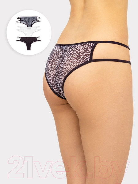 Изображение товара Комплект женских трусов Mark Formelle 412438-3 (р.102, абстракция на холодном эспрессо)