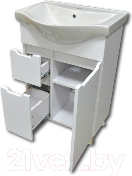 Изображение товара Тумба с умывальником Гамма Р24оФ8 У-60 Альбатрос-10060