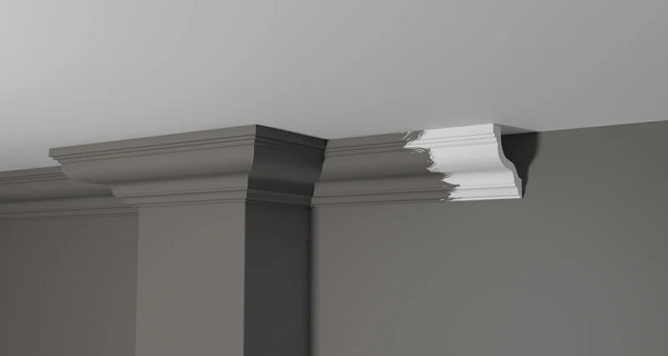 Изображение товара Плинтус потолочный Decor-Dizayn DD30 (74x82x2000)