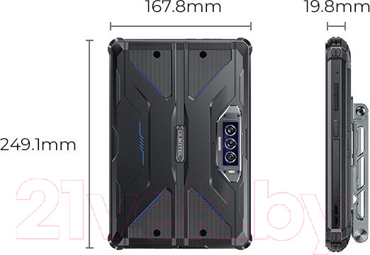Изображение товара Планшет Oukitel RT7 12GB/256GB (черный)