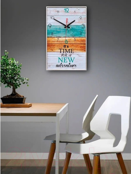 Изображение товара Настенные часы Декарт Абстракция. Новое Время 8Ч0002