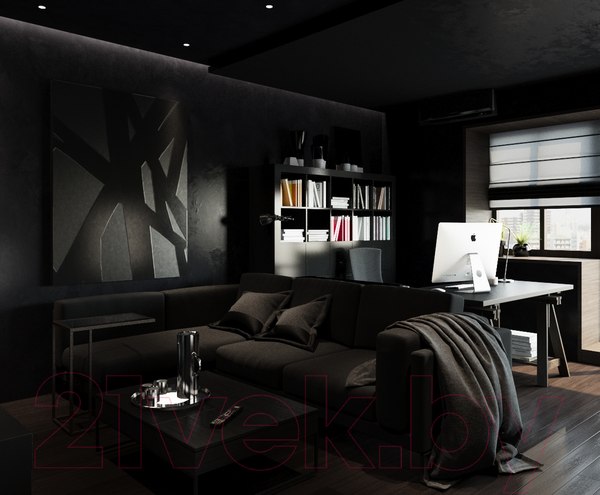 Изображение товара Краска Dufa ВД Trend Farbe Black (10л, RAL 9005 черный)