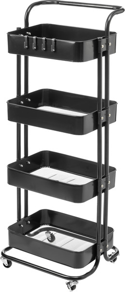Изображение товара Этажерка Mio Tesoro Quad 4 MCS1001(19Ф) (черный)