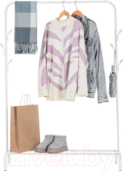 Изображение товара Стойка для одежды Mio Tesoro Ivy CCS1010 (белый)