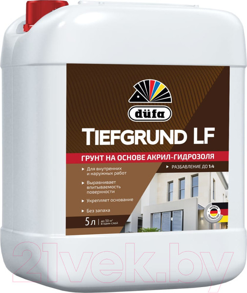 Изображение товара Грунтовка Dufa Tiefgrund RD314 LF (5л)