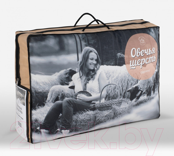 Изображение товара Одеяло ИвШвейСтандарт Овечья шерсть / ОШО-15ов