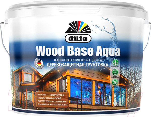 Изображение товара Грунтовка Dufa Wood Base Aqua (9л)