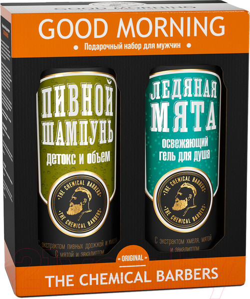 Изображение товара Набор косметики для тела и волос The Chemical Barbers Good Morning Шампунь+Гель для душа 2x350мл