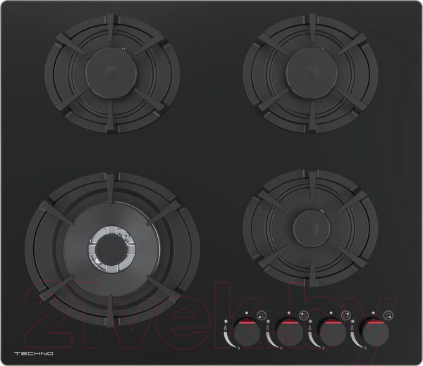 Изображение товара Газовая варочная панель TECHNO HG4604GFBV