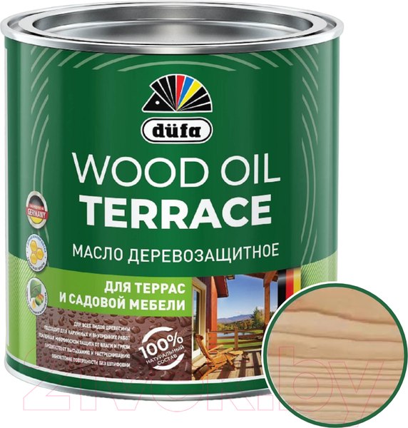 Изображение товара Масло для древесины Dufa Wood Oil Terraсe (900мл, орех)