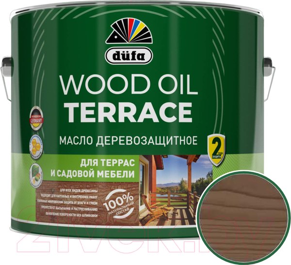 Изображение товара Масло для древесины Dufa Wood Oil Terraсe (2л, палисандр)