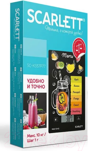 Изображение товара Кухонные весы Scarlett SC-KS57P77