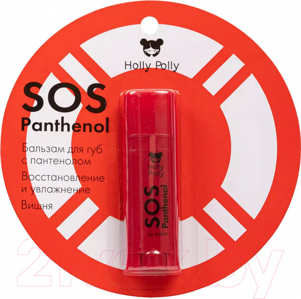 Изображение товара Бальзам для губ Holly Polly SOS Panthenol Вишня (4.8г)