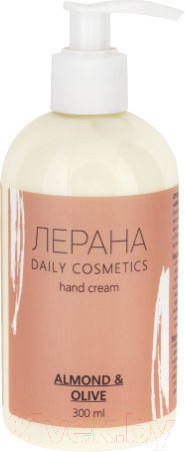 Изображение товара Крем для рук Levrana Миндаль и олива (300мл)