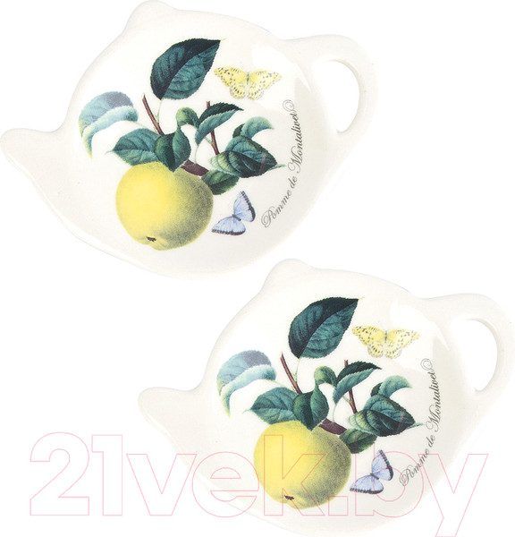 Изображение товара Набор блюдец для чайных пакетиков DolomitE Fruit Garden / L2521159 