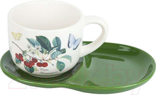 Изображение товара Чашка с блюдцем DolomitE Fruit Garden / L2521161