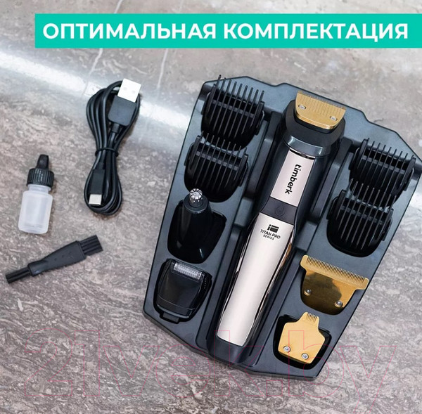 Изображение товара Машинка для стрижки волос Timberk T-HC341SLDW