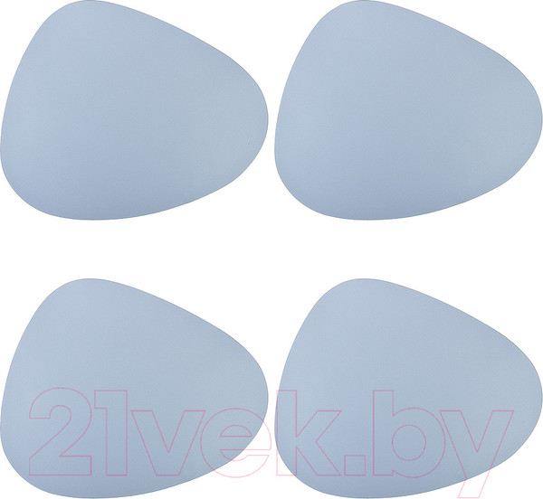 Изображение товара Набор плейсматов Nouvelle Экокожа / 9903255-Н4-14 (4шт, голубой)