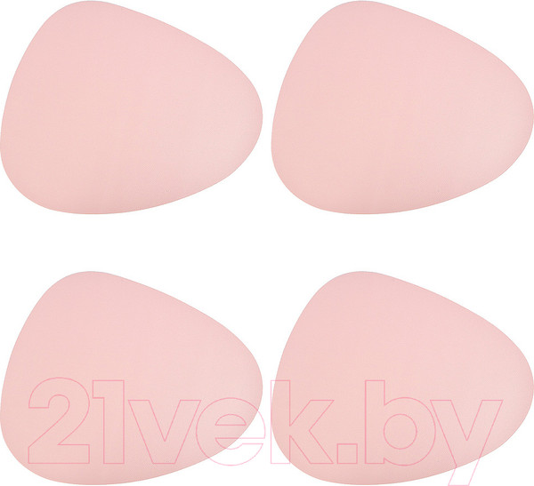 Изображение товара Набор плейсматов Nouvelle Экокожа / 9903255-Н4-17 (4шт, розовый)