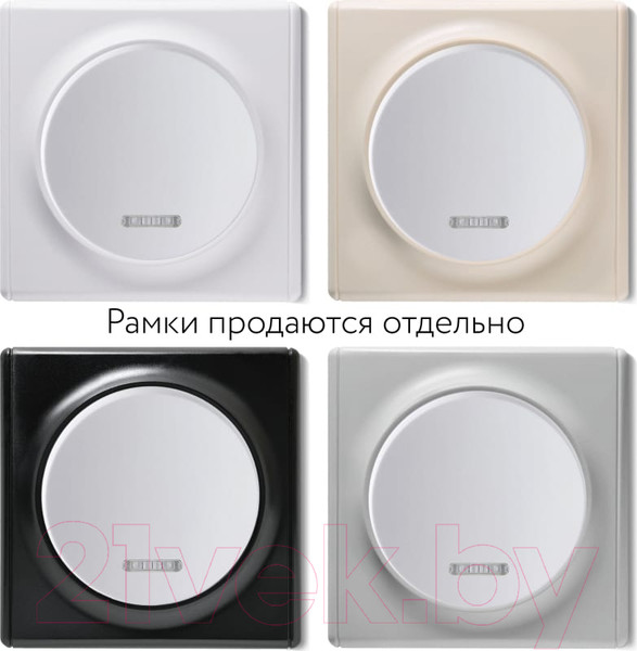 Изображение товара Выключатель OneKeyElectro Florence 1E31701300 / 2172778