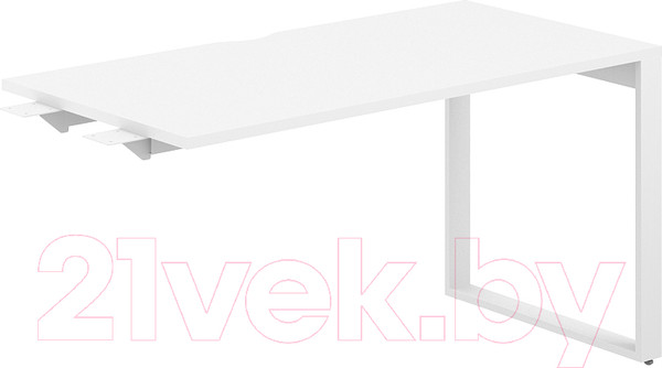 Изображение товара Стол модульный Norden 140x70x75 / AG.115.WH.V.72.WH (белый/белый)