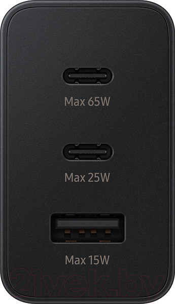 Изображение товара Адаптер питания сетевой Samsung EP-T6530 / EP-T6530NBEGEU (черный)