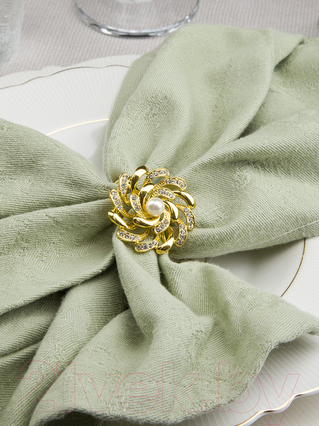 Изображение товара Набор колец для салфеток Nouvelle Вихрь / 9903673-Н4 (4шт)