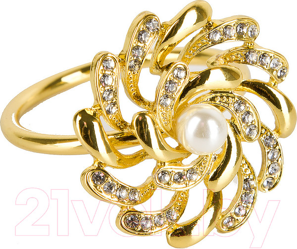 Изображение товара Набор колец для салфеток Nouvelle Вихрь / 9903673-Н4 (4шт)