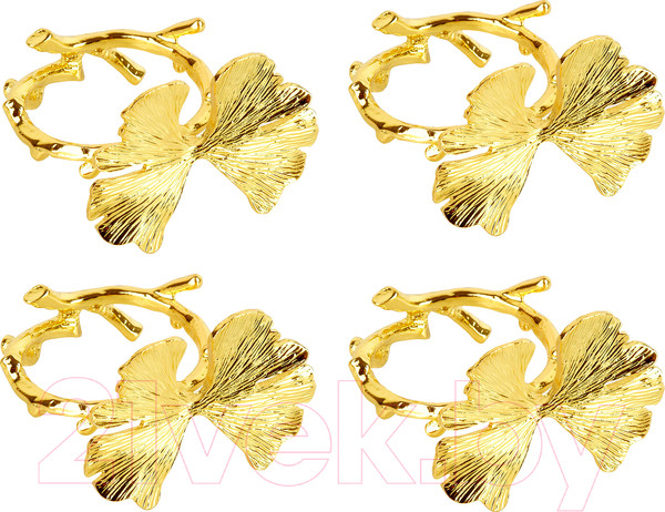 Изображение товара Набор колец для салфеток Nouvelle Blossom / 9903676-Н4 (4шт)