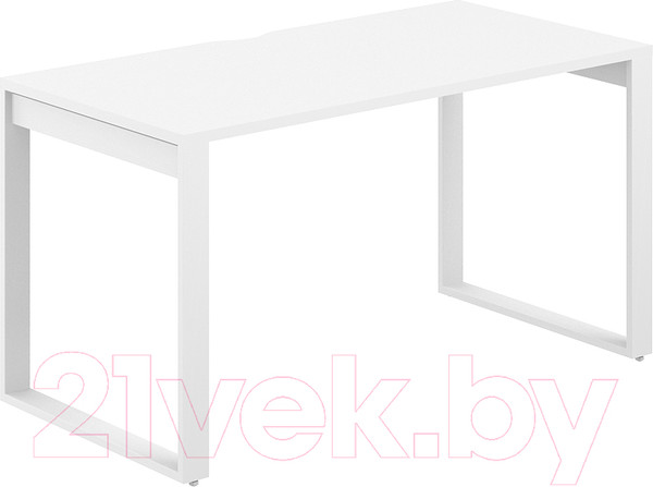 Изображение товара Письменный стол Norden 160x70x75 / AG.106.WH.V.72.WH (белый/белый)