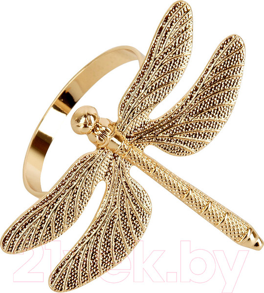 Изображение товара Набор колец для салфеток Nouvelle Стрекоза / 9903680-Н4 (4шт)