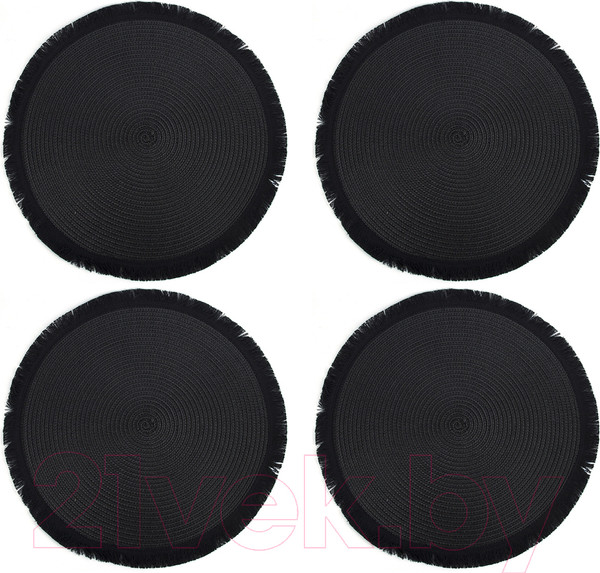 Изображение товара Набор плейсматов Nouvelle Casual Line / 9903329-2-Н4 (4шт, черный)