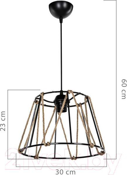 Изображение товара Потолочный светильник Toplight Georgiana TL1607H-01BK