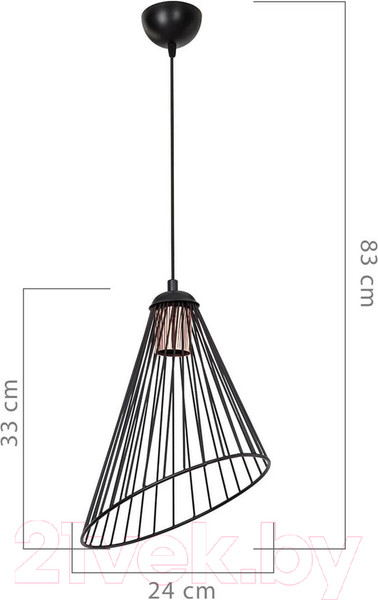 Изображение товара Потолочный светильник Toplight Jeannine TL1608H-01BK