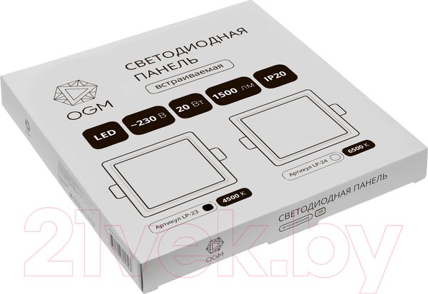 Изображение товара Панель светодиодная Apeyron Electrics LP-23
