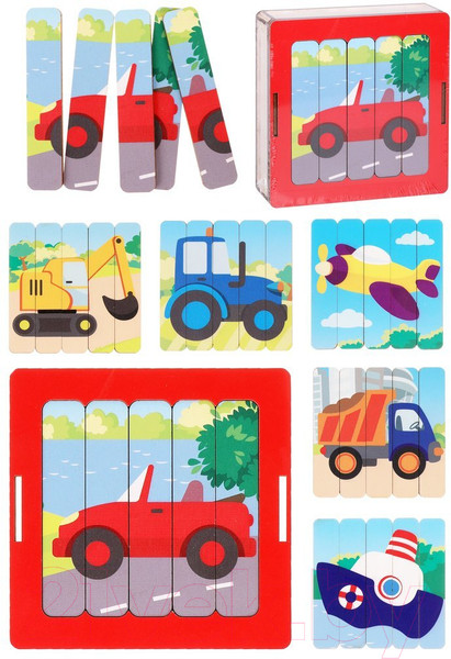 Изображение товара Развивающий игровой набор Mapacha Транспорт / 962207