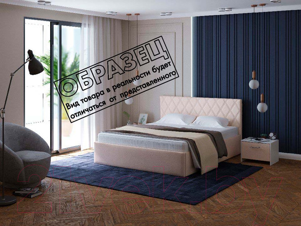 Изображение товара Каркас кровати Proson Fresco Lift Ultra 160x200 (розовый мусс)