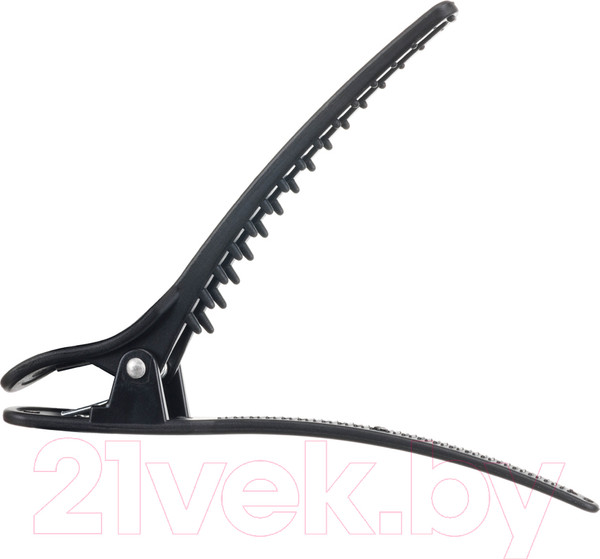 Изображение товара Набор зажимов для волос Dewal CL-35859 (6шт, черный)