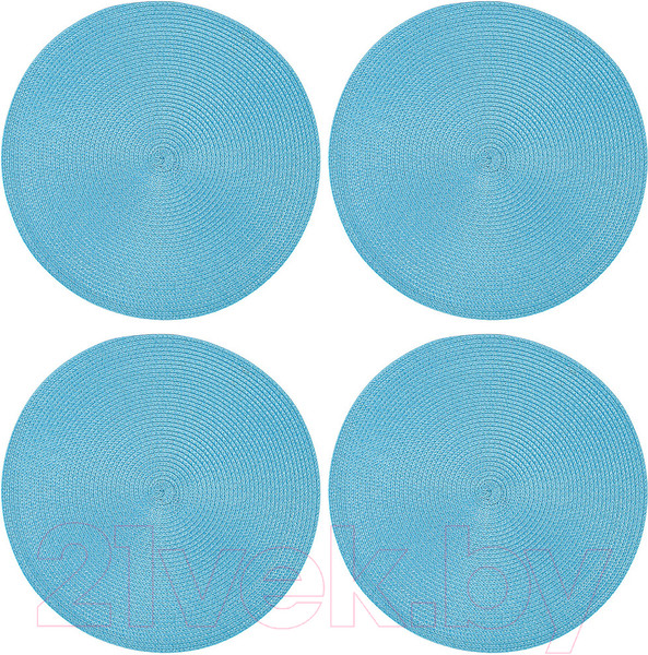 Изображение товара Набор плейсматов Nouvelle Сasual Line / 9903719-Н4 (4шт, бирюзовый)
