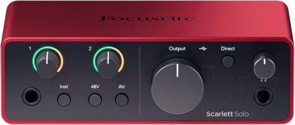 Изображение товара Студийный комплект Focusrite Scarlett Solo Studio 4th gen